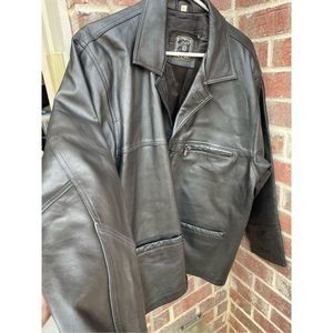 JouJou Black Leather Jacket_Women’s XL